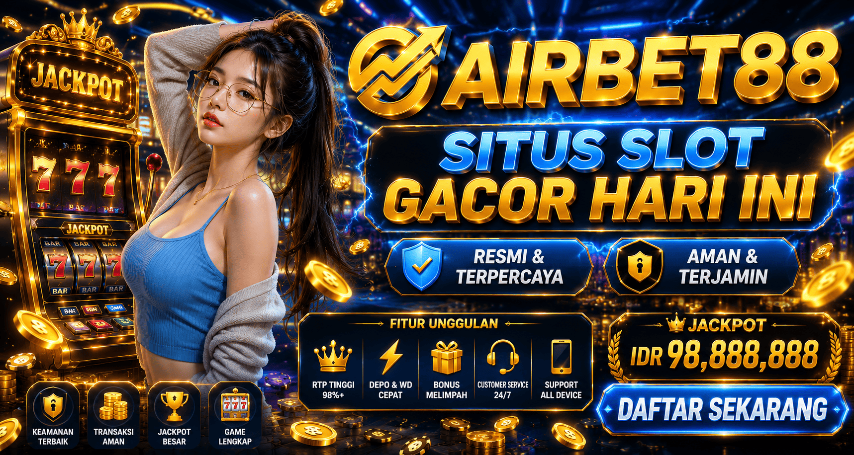 Slot Depo 10K Premium dengan Tema Game Modern